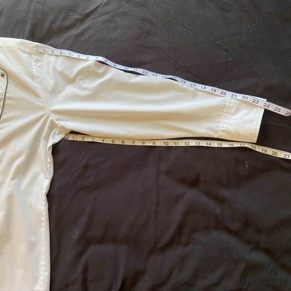 Ely Diamond - White Long-Sleeve Black Snap Shirt with Eagle Sz XL - Picture 12 of 14